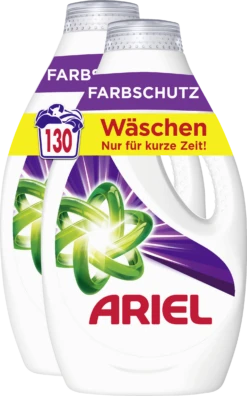 Colorwaschmittel Flüssig 2x3.25L 130WL