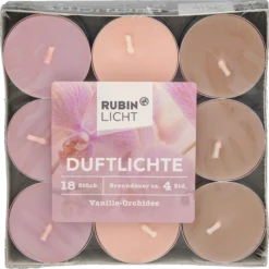 Duftteelichte Vanille Orchidee