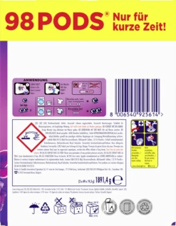 Colorwaschmittel All-in-1 Pods Amethyst Blütentraum Vorteilspack 98WL -Ecover Geschäft MAM 10303669 SHOP IMAGE 1.9