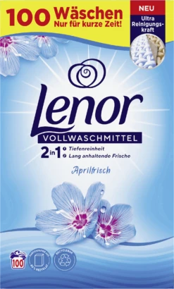 Vollwaschmittel Pulver Aprilfrisch 100WL