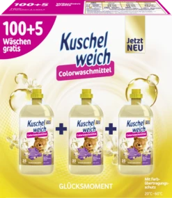 Colorwaschmittel Flüssig Glücksmoment