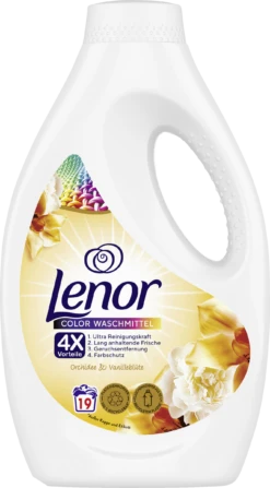 Colorwaschmittel Flüssig Orchidee & Vanilleblüte 19WL