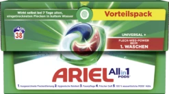 All-in-1 Pods Universalwaschmittel Vorteilspack 38 WL