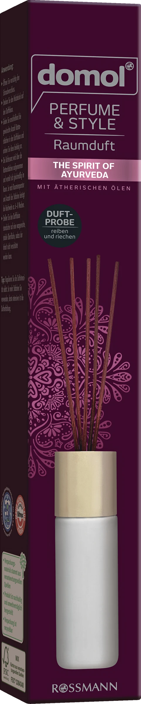 RAUMDUFT THE SPIRIT OF AYURVEDA 1 RAUMDUFT THE SPIRIT OF AYURVEDA