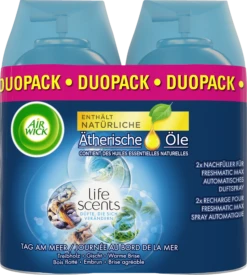 Life Scents Freshmatic Max Duopack Nachfüller Tag Am Meer