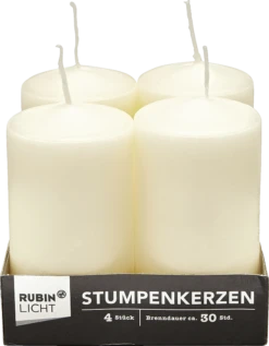 Stumpenkerzen 110/60 Champagner