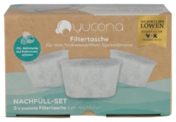 3er Set Wasserfilter Filtertasche Nachfüller