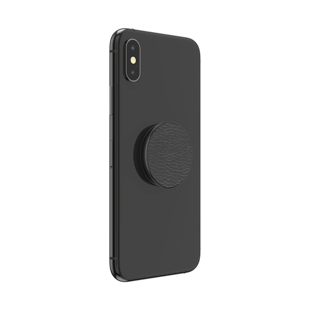 PopSockets PopGrip Vegan Leather Black 4 PopSockets PopGrip Vegan Leather Black – Bild 4