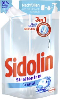 Glasreiniger Cristal Nachfüllbeutel