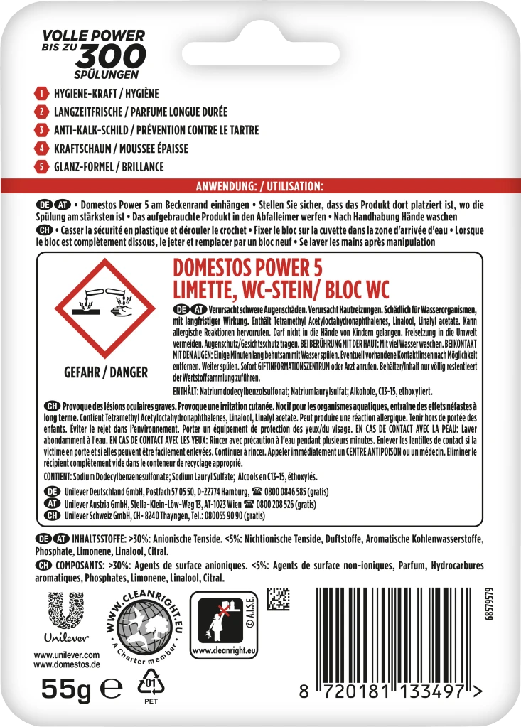 WC-Stein Power 5 Limette 2 WC-Stein Power 5 Limette – Bild 2