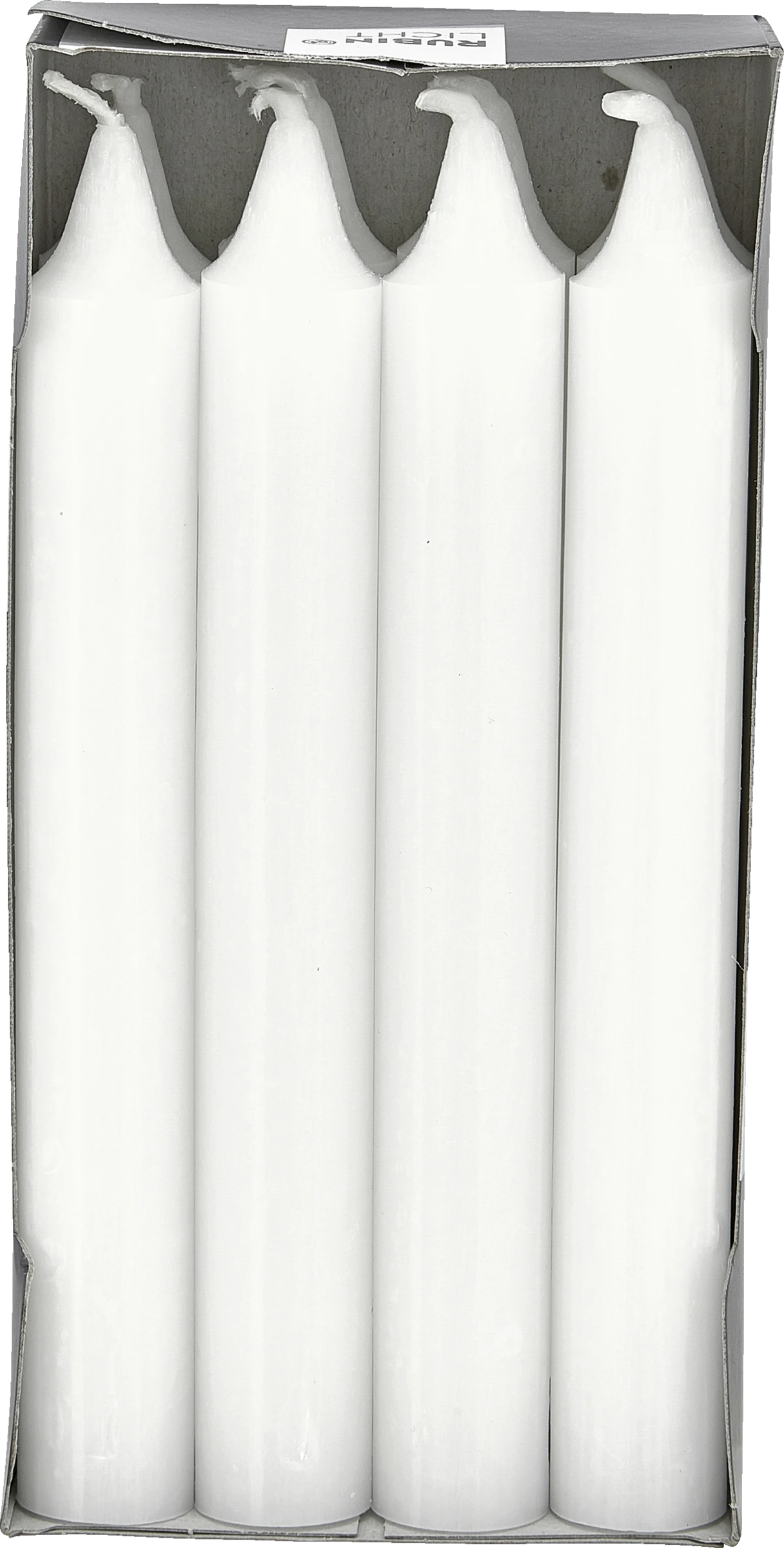 Tafelkerzen Weiß 1 Tafelkerzen Weiß