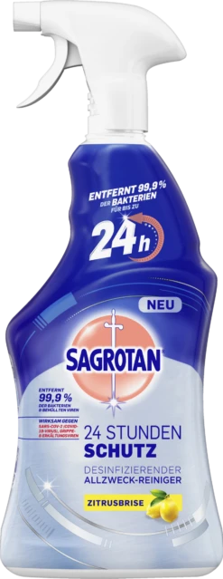 24 Stunden Schutz Desinfizierender Allzweck-Reiniger Zitrusbrise