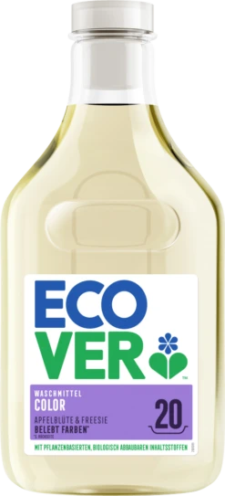 Ecover Colorwaschmittel Flüssig Apfelblüte & Freesie 20 WL