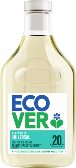 Ecover Universalwaschmittel Flüssig Hibiskus & Jasmin 20 WL