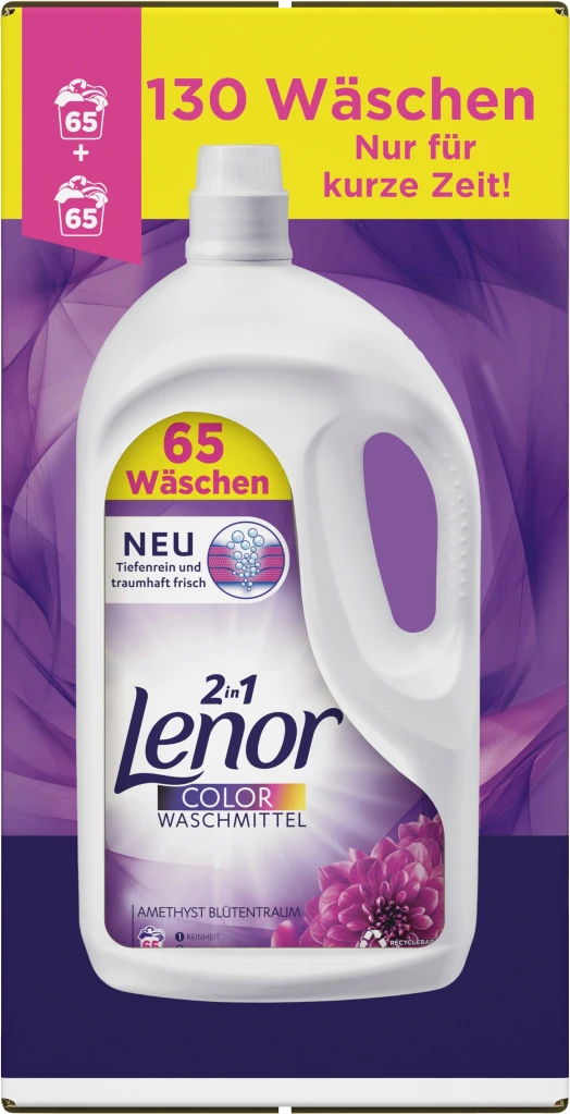 Amethyst Blütentraum Colorwaschmittel Flüssig 130 WL 1 Amethyst Blütentraum Colorwaschmittel Flüssig 130 WL