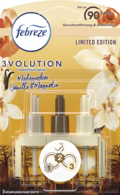 3VOLUTION Lufterfrischer Nachfüllflakon Für Duftstecker Madagaskar Vanille