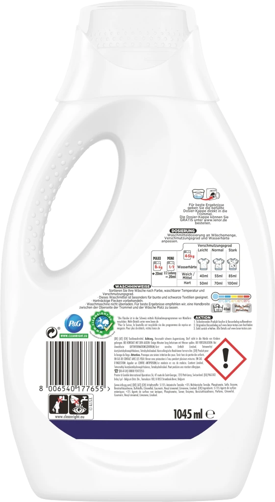 Goldene Orchidee Colorwaschmittel Flüssig 19 WL 2 Goldene Orchidee Colorwaschmittel Flüssig 19 WL – Bild 2