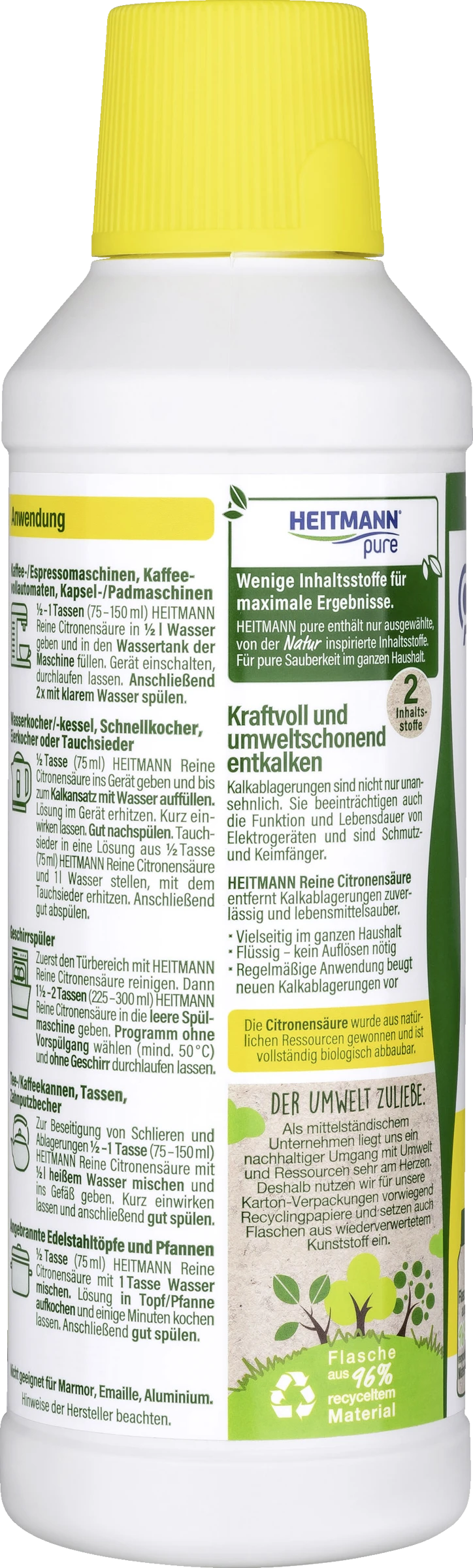 Pure Reine Citronensäure Flüssig 3 Pure Reine Citronensäure Flüssig – Bild 3