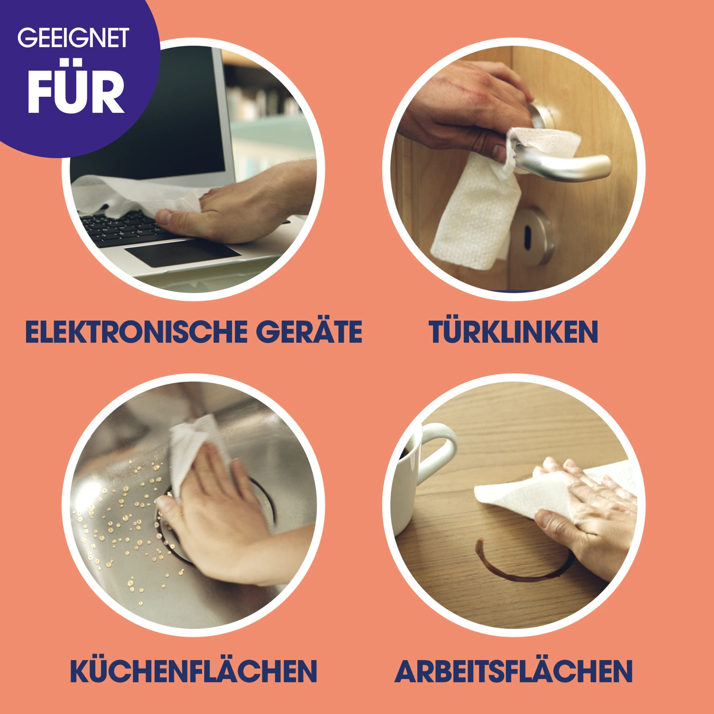 Allzweck-Reinigungstücher Granatapfel & Limette 3 Allzweck-Reinigungstücher Granatapfel & Limette – Bild 3