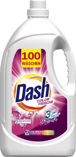 Dash Color Frische Colorwaschmittel Flüssig 100 WL