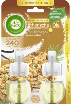 Duftölflakon Nachfüller Duo Warme Vanilleplätzchen