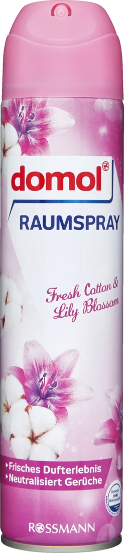 Raumspray Fresh Cotton & Lily Blossom