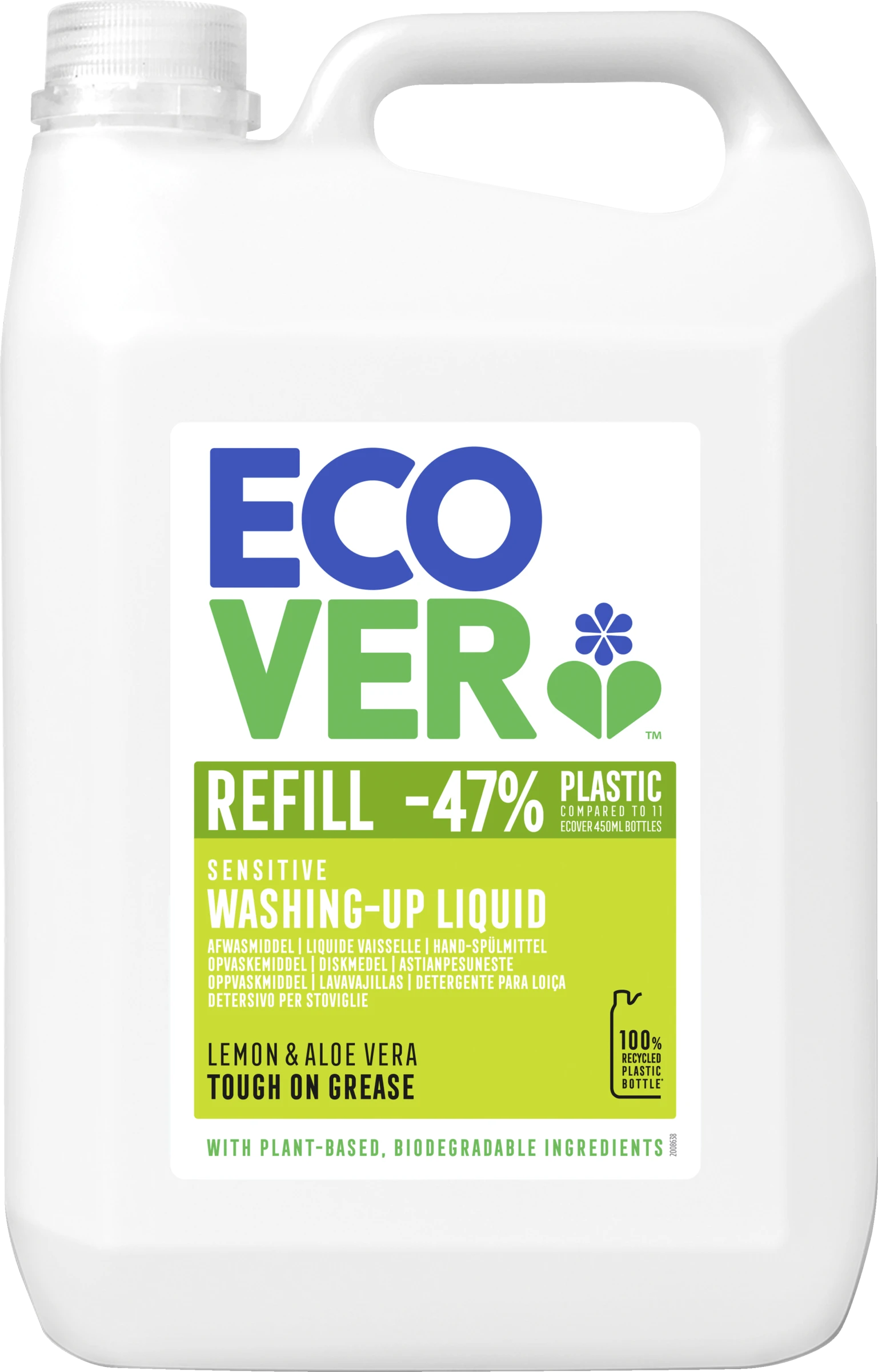 Ecover Hand-Spülmittel Lemon & Aloe Vera Refill 1 Ecover Hand-Spülmittel Lemon & Aloe Vera Refill