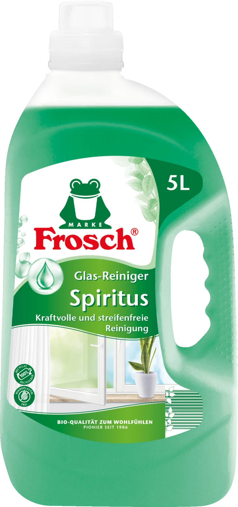 Klassischromantisch Spiritus GlasReiniger auf
